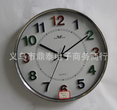 藝術(shù)與實(shí)用兼?zhèn)?彩色字鋁合金時(shí)尚掛鐘的市場(chǎng)與工藝探析